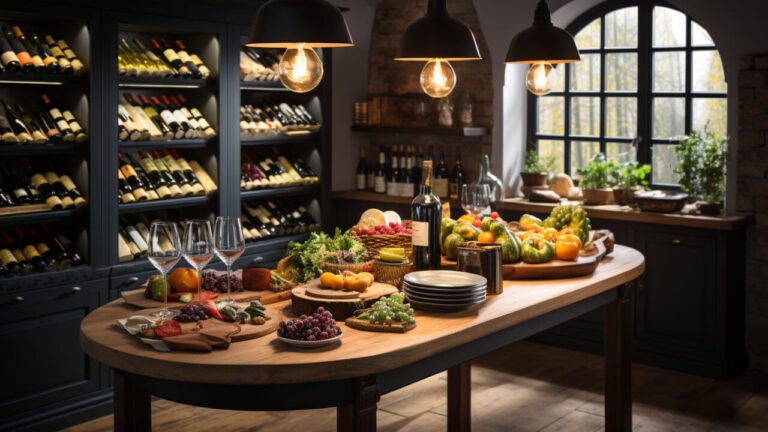 Edle Tropfen stilvoll präsentiert