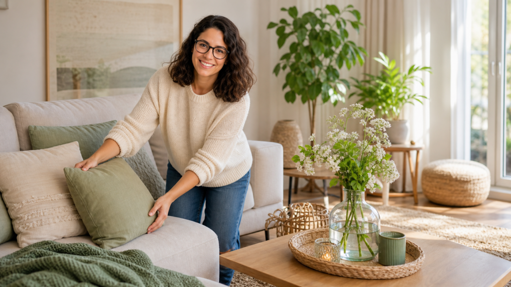 Vorschaufoto zu Brückentag zu Hause: Wie dein Wohnzimmer in 30 Minuten sommerlicher wirkt