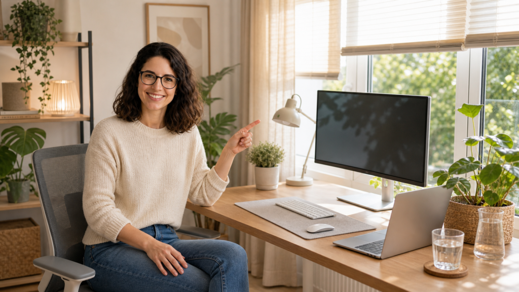 Vorschaufoto zu Homeoffice bei Sonne: So blendet der Bildschirm nicht und der Raum bleibt kühl