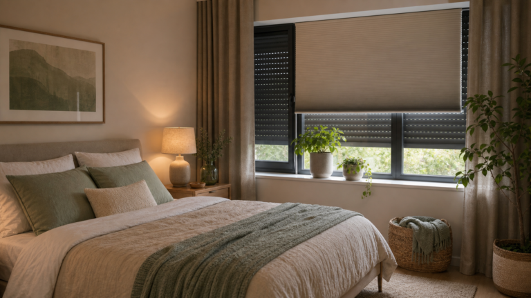 Vorschaufoto zu Schlafzimmer abdunkeln: Was gegen frühe Helligkeit und Hitze hilft