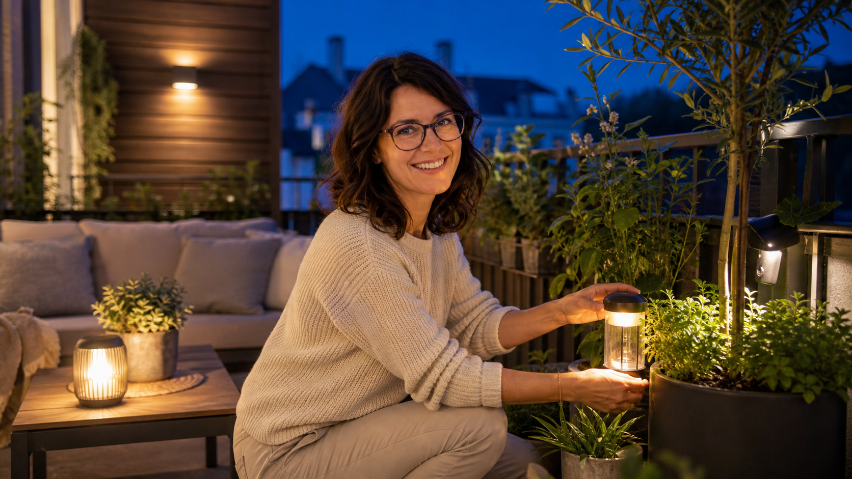 Vorschaufoto zu Outdoor-Licht ohne Stromfalle: Solarleuchten, Akkus und Bewegungsmelder